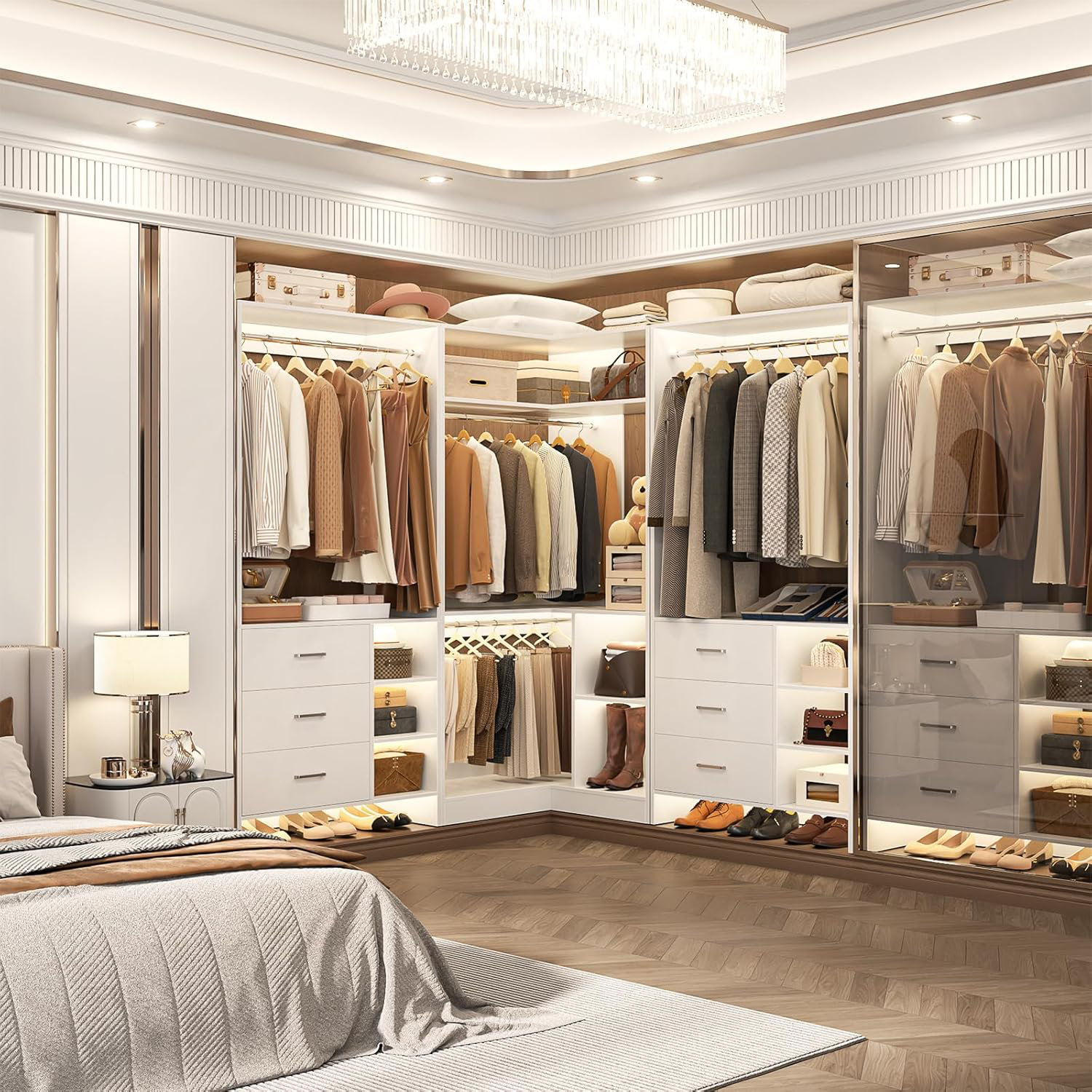 Latitude Run® Freestanding Closet System & Reviews | Wayfair